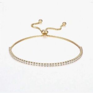 Elegant Adjustable Tennis Bracelet
